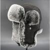 Winter Bomber Hats for Men, Ear Flap Pu Leather Faux Fur Trapper Hat, Ideal Choice for Gifts