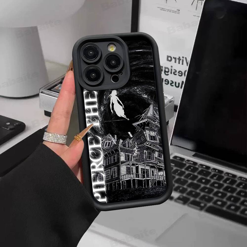 

P-Pierce The Veil Band Phone Case For IPhone 17 16 15 14 13 Pro Max Plus 12 11 Cover iPhone 15