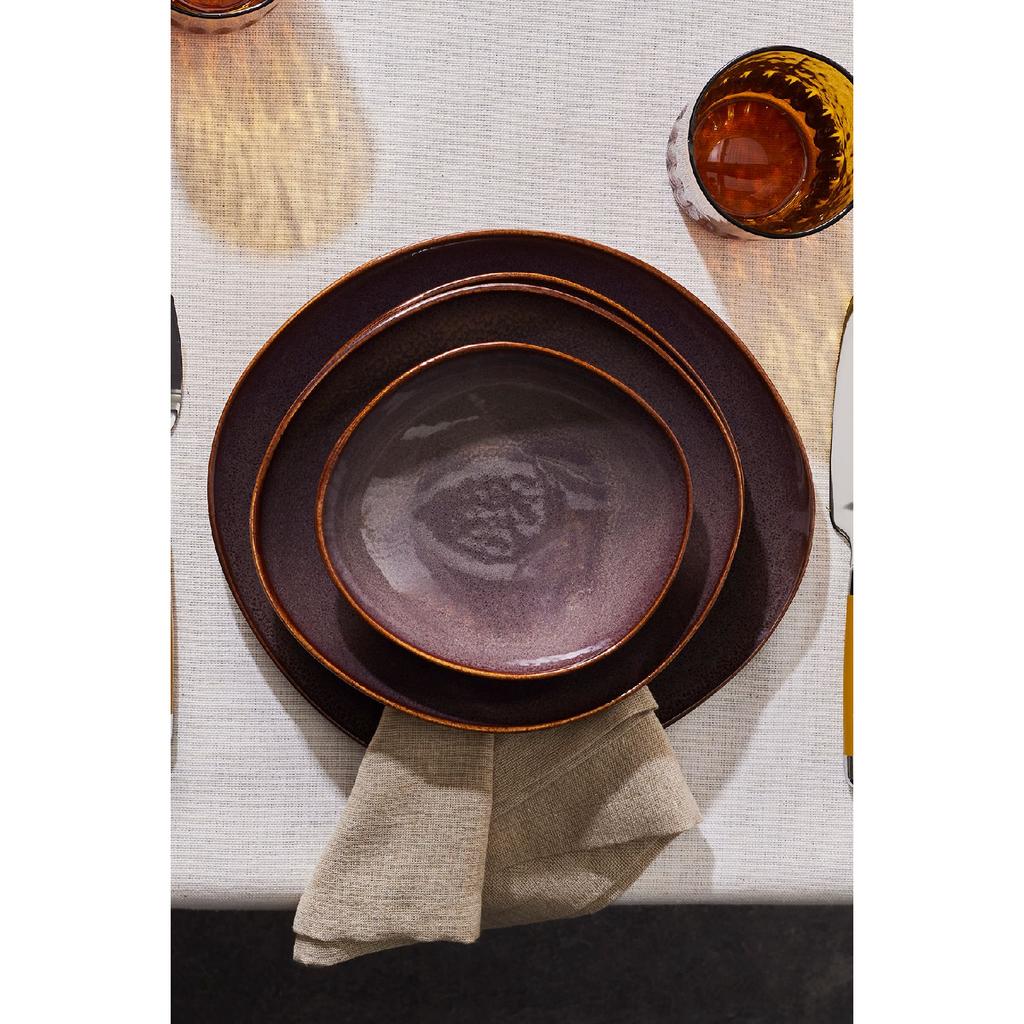 Tully Reactive 24 Piece Dinner Set For 6 Persons