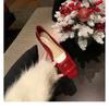 Fashion Woman Trend Designer Square Buckle Heels for Women Luxury Brand Pumps Square Toe High Heels Fashion Party Elegant Ladies Shoes