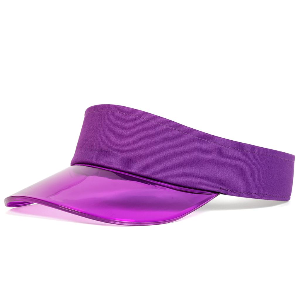 Unisex Light PVC Brim Empty Top Baseball Caps Spring and Summer Outdoor Adjustable Casual Hats Sunscreen Hat