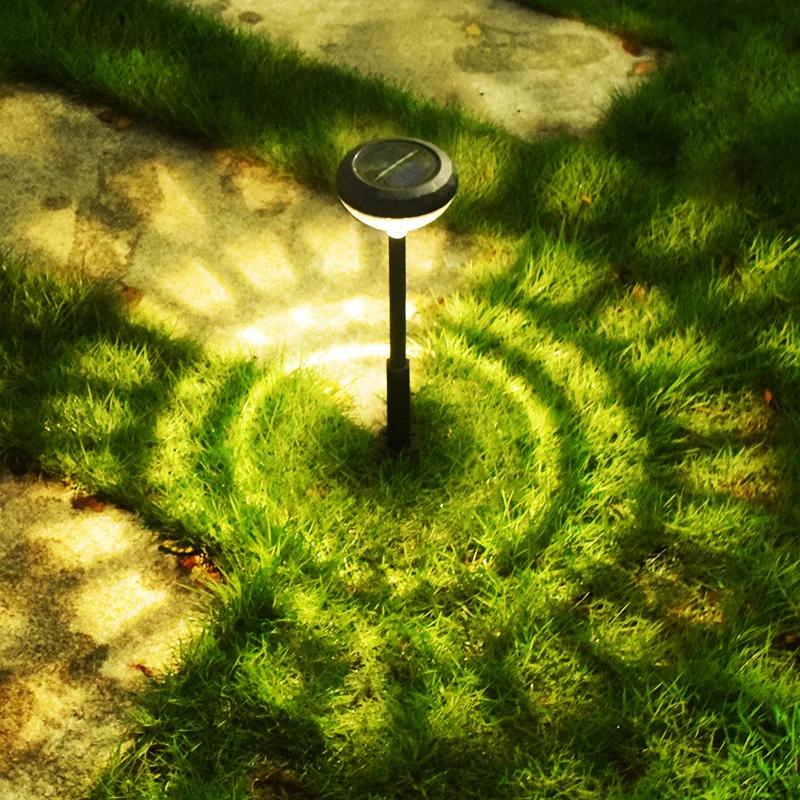 

1/2/4/8PCS Solar Outdoor Garden Light Lawn Light Garden Decoration Home Villa Waterproof Projection Ground Plug Light Dual Mode 1PCS