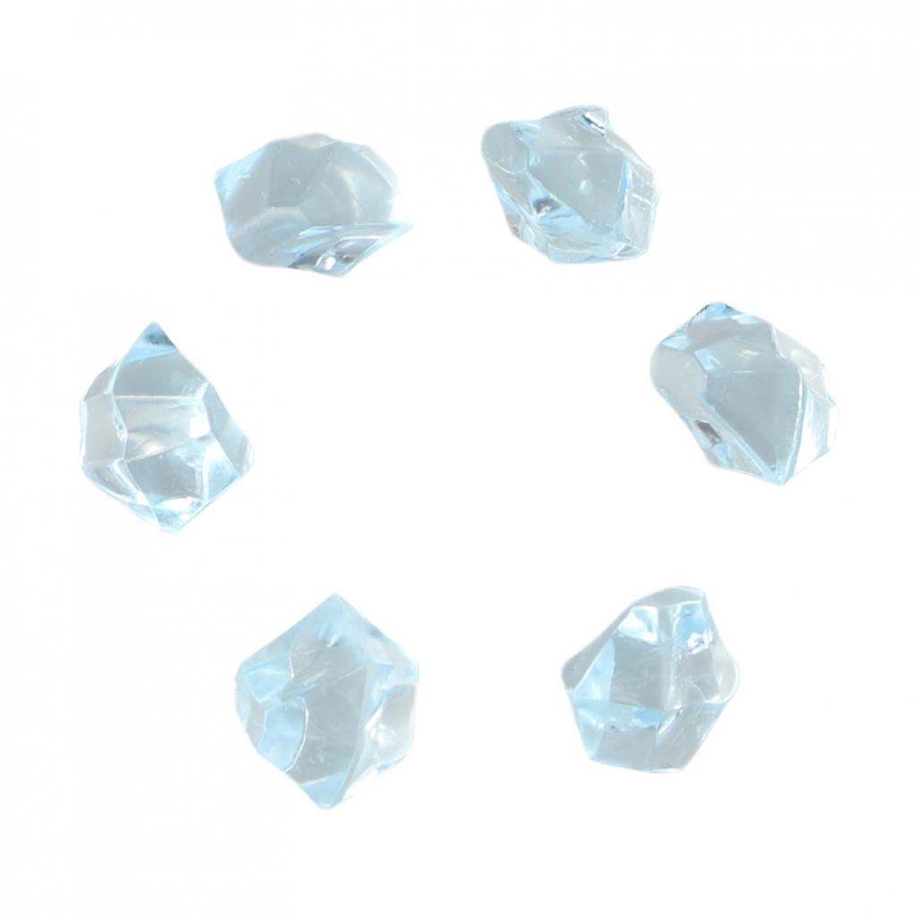 Dekorative Glassteine Kieselsteine Vasen Nuggets Hochzeit Heim Ornament Neu UK