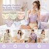 5Pcs Knitted Fabric Seamless Triangle Panties Large Size Mid Waist Underwear  Comfortable Daily Wear