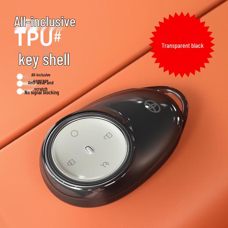 

High Transparency TPU Key Shell for Toyota Yaris 3X - Car Interior Modification Accessory