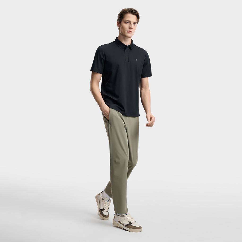 Fila Polo Shirt Men's Pitch Black F11M621101FBK