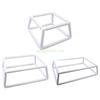 24TE Square Embroidery Hoop Stitching Frame Square Embroidery Clip Frame for Quilting Embroidery Craft