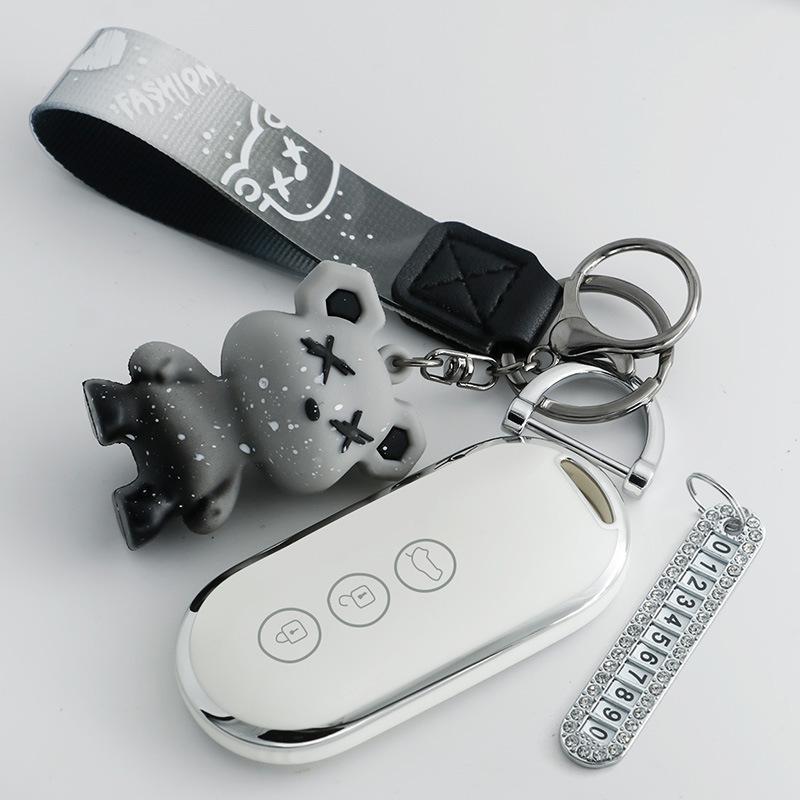 Protective Case & Clip for AITO M5/M7/M5EV Key Fob, Car Card, NFC Smart Remote