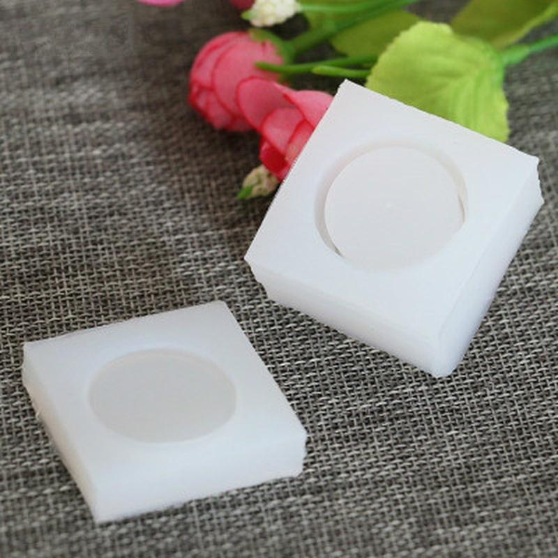 1pcs DIY Round Jewelry Making Silicone Storage Box Epoxy Resin Molds Resin Casting Craft Tool