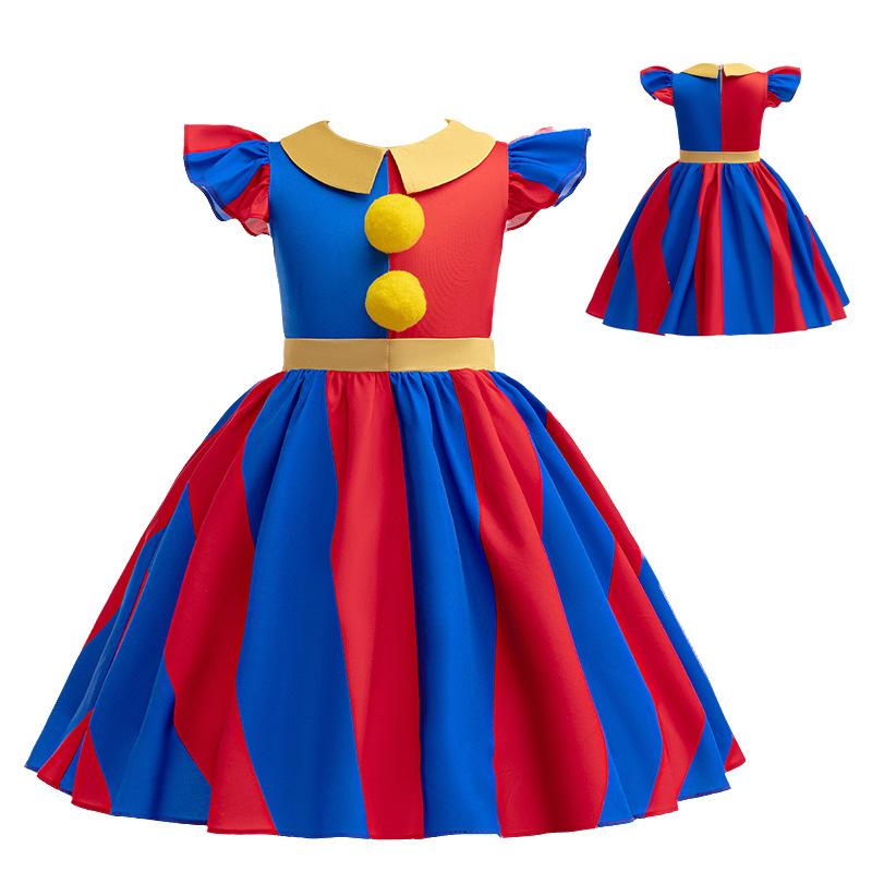 Kids Halloween Cosplay Costume Unisex Boys Girls Long Sleeve Top And Pants Set Fancy Dress For Party Carnival Holiday