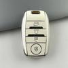 3Buttons TPU Car Key Cover Case Holder For Kia KX3 KX5 K3S RIO Ceed Cerato Auto Shell Fob For Kia Optima Sorento Niro Soul