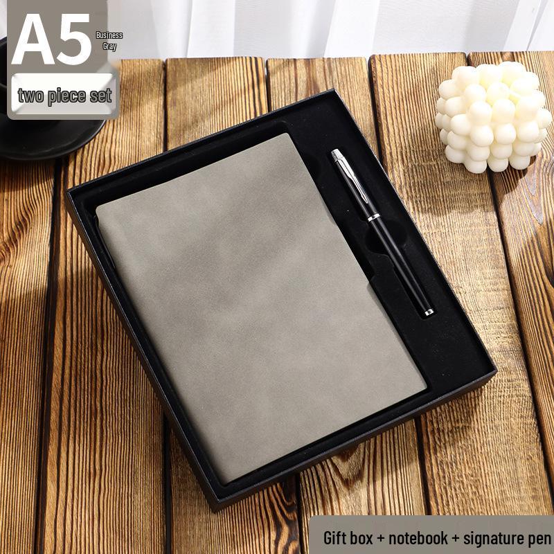 A5 Sheepskin Leather High-End Notebook with Thickened Dowling Paper