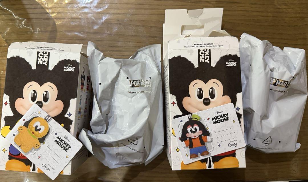 

[USED] POPMART Mickey Family Pluto Goofy Set