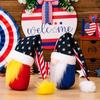 Independence Unique American Day Gnome Decoration Long Hat Doll With No Face For Celebrations Festive
