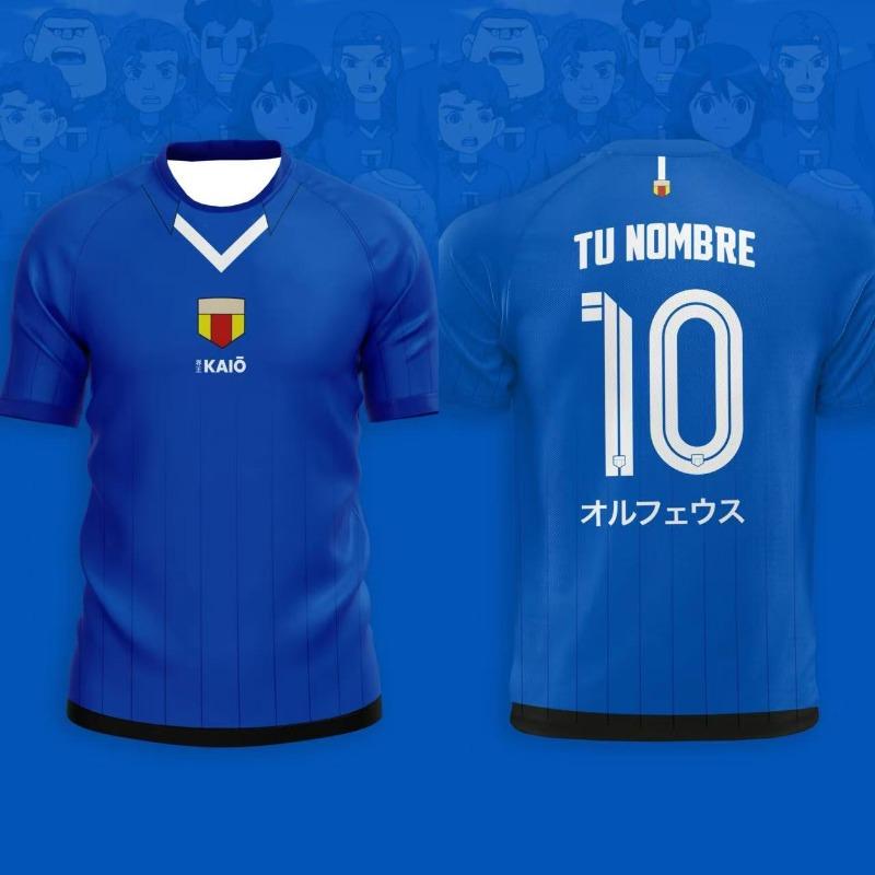 Maglia Anime Calcio Inama Eleven Stampa 3D Congiunta T-shirt Uomo Donna Moda Oversize Manica Corta Top Magliette Abbigliamento Moto