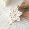 High Quality Green Christmas Hanging Decoration DIY Plastic Drop Pendant House Car Reusable Xmas Tree Ornament For Christmas