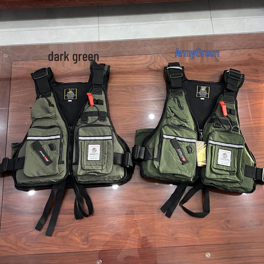 Multifunctional High-Buoyancy Fishing Vest with Customizable Logo for Rock and Sea Fishing