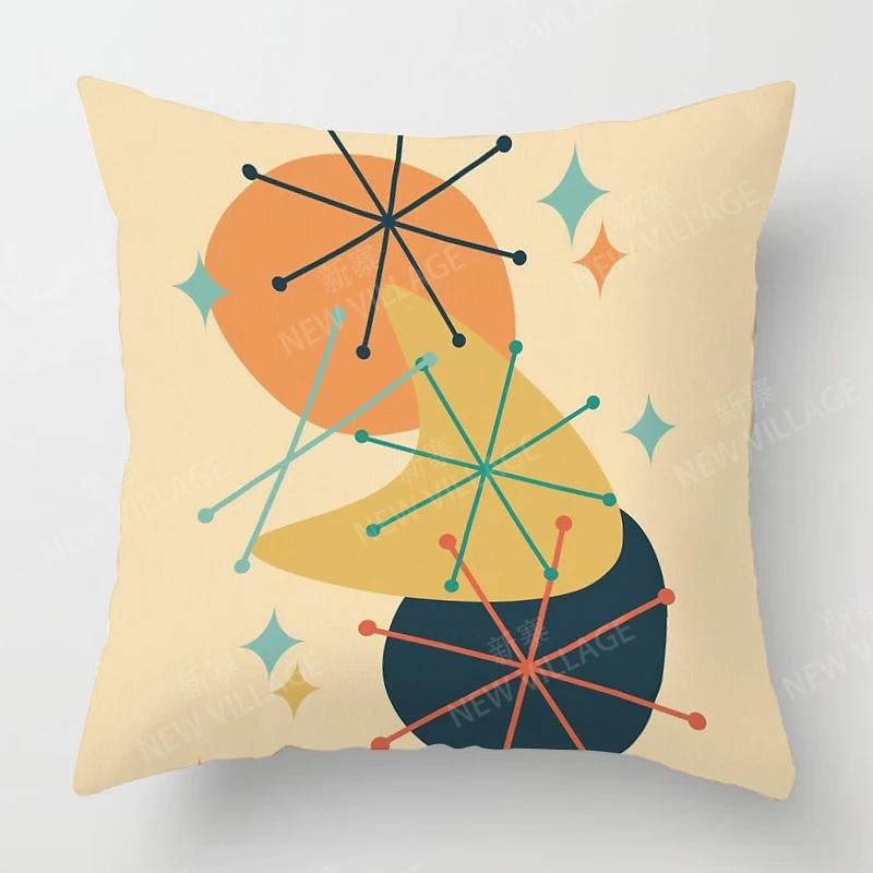 Nordic Fall Home Decor Autumn Throw Pillow Case Sofa Cushion Cover Modern X  X X  X Geometry