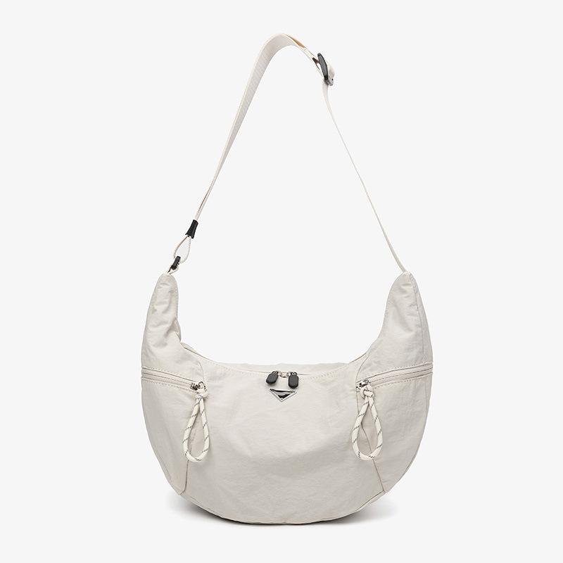 

Спортивная Сумка-Круассан Простая и Универсальная Сумка-Полумесяц На Плечо Кроссбоди Большая Вместимость Водонепроницаемая Сумка для Йоги и Тренажерного Зала для Мужчин и Женщин