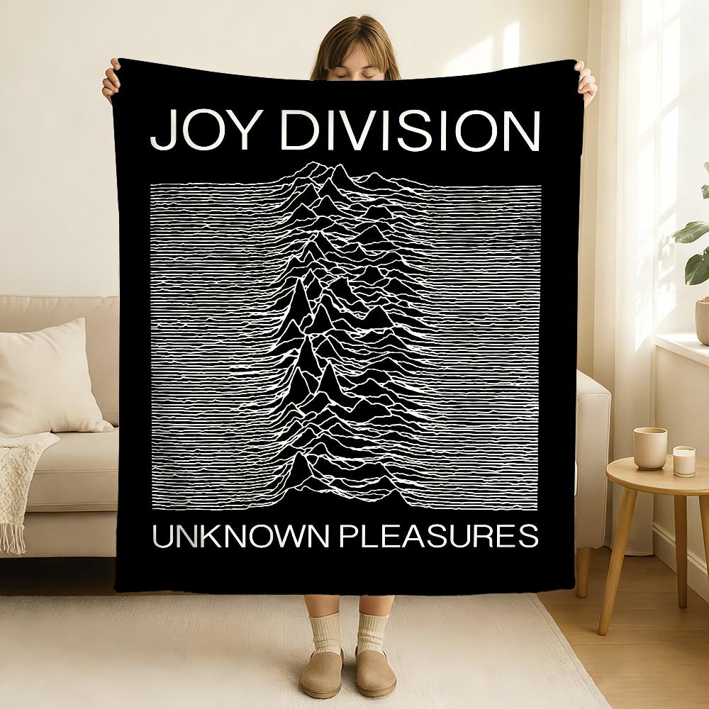 Rock Band J Joy D Division Плед Мягкий и Безопасный для Кожи Для Дивана Кровати Дремоты Покрывало Всесезонное Одеяло 75x90cm