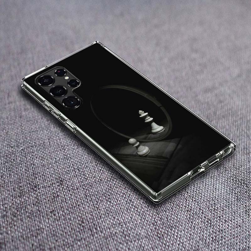 

Competitive Chess Game Phone Case For Samsung Galaxy S24 S23 S21 S20 FE S22 S26 Ultra S25 Edge S10 Plus Cover Clear TPU Capa She Samsung S22 Ultra