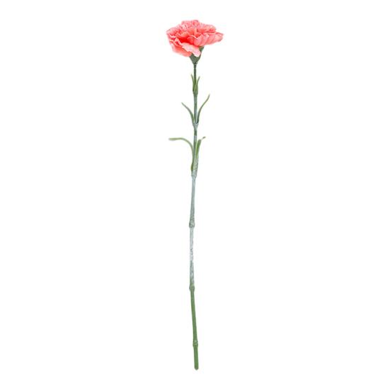Artificial Carnation Realistic Fake Silk Flower Stem Wedding Party Indoor Outdoor Faux Flower Decoration Mother's Day Teachers' Day Gift