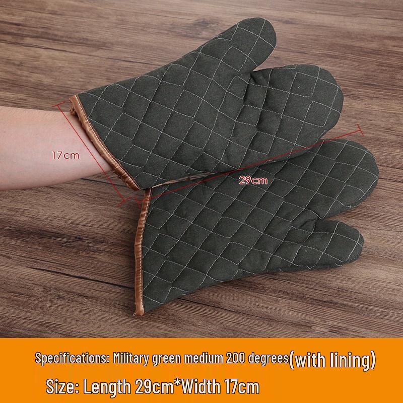 ZISIZ Thickened Oven Mitts
