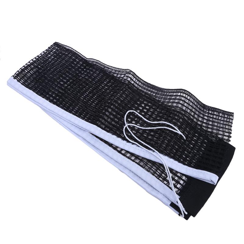 

Table Tennis Net High Quality Polyester Cotton Table Tennis Table Net Ping Pong Table Replacement Net Table Tennis Accessories чорний
