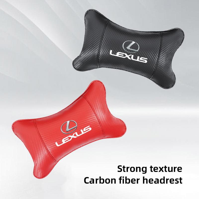 Autoschlüsselanhänger/Autositz-Kopfstütze Kohlefaser Kopf-Nackenstütze Auto-Innenraum Für Lexus F SPORT ES RX NX LS UX LM LX GX LC RZ LBX