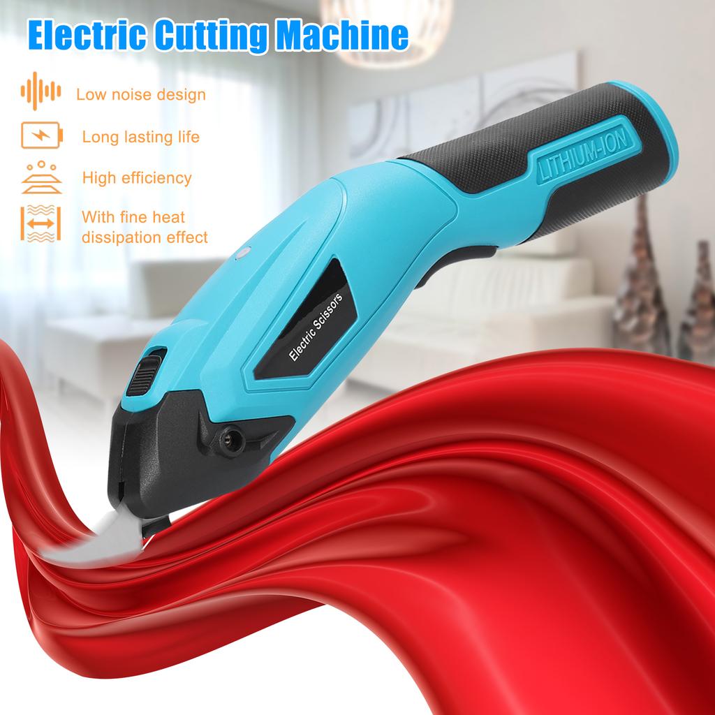 Handheld Electric Cloth Cutter Brush Motor Portable Fabric Cutting Machine Sponge Leather Aluminium