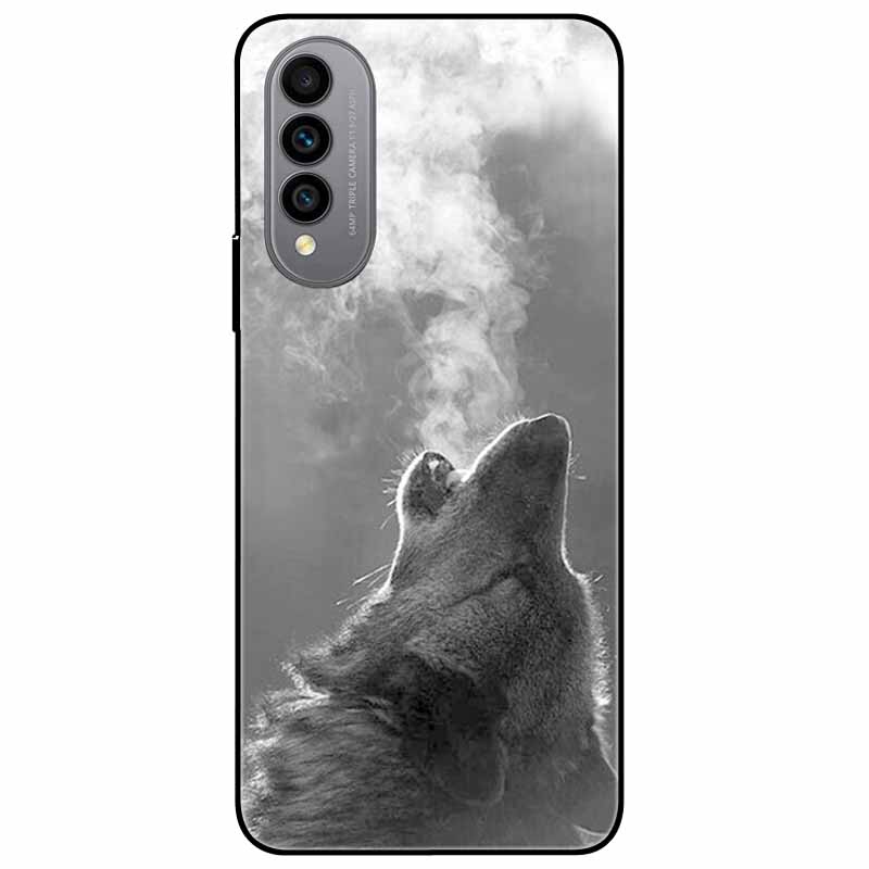 For Wiko T50 Case T 50 Phone Cover Soft Silicone Shockproof TPU Back Cases for Wiko T50 WikoT50 4G 6.6'' Fundas Coques Animal