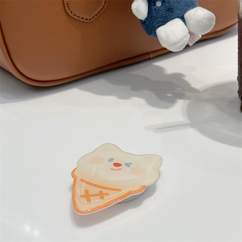 

Выдвижная подставка для телефона с рисунком: Милый, складной, настольный держатель для мобильного телефона для женщин