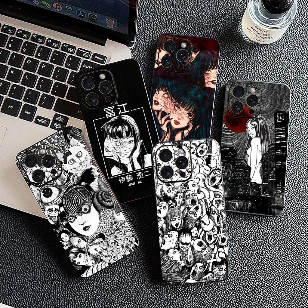For Motorola Moto G82 G20 G22 G23 G32 G8 G7 G9 Power Plus G41 G30 G71 E22 E13 E20 E32 Case Tomie Anime Junji Ito Collection