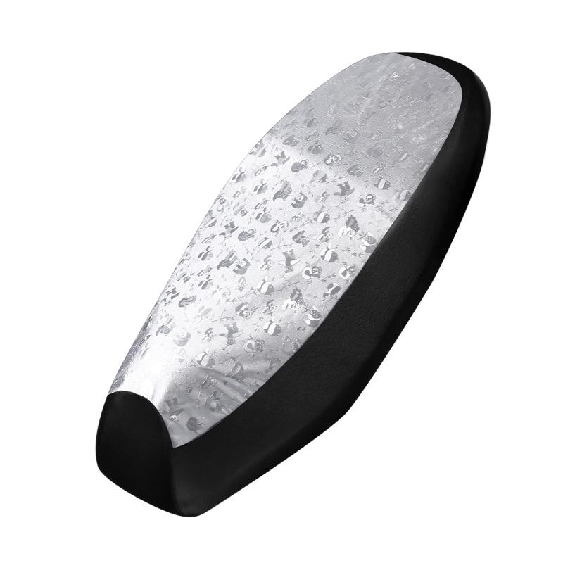 Universal Motorcycle Seat Cover: All-Season, Waterproof, Leather, Sun & Heat Protection