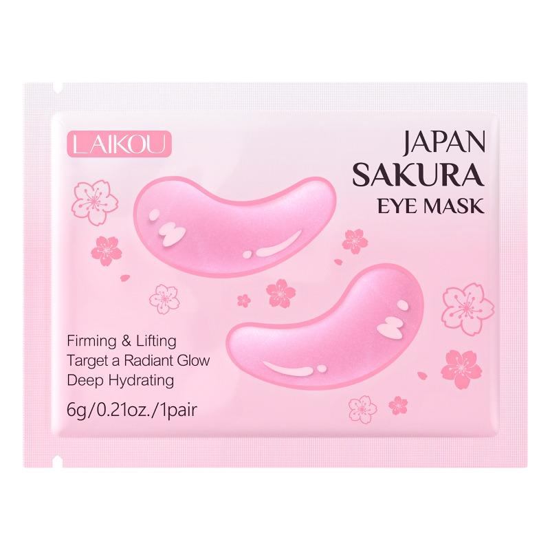 LAIKOU Mască de ochi Japan Sakura, Hidratant pentru ochi 6g