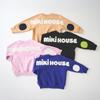 WEB Exclusive Back Logo Adult Size L Sweatshirt L Beige [Mikihouse] Sweatshirt, (175-185cm), Beige. Kids' 10-5683-140