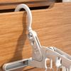 5 Holes Folding Clothes Drying Rack Hangers Foldable, Laundry Room Hanging Rack with Outdoor Camping Travel, Hotel Apartment, Student Apartment