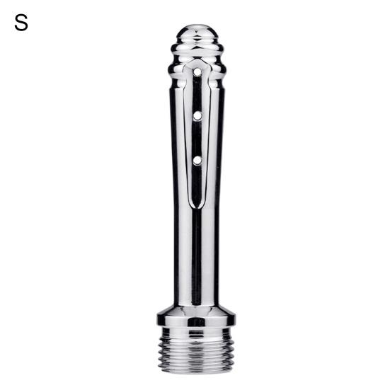 Anal Stimulator Safe Vanntett Aluminiumslegering Butt Cleaner Plugg Pære for personlig bruk