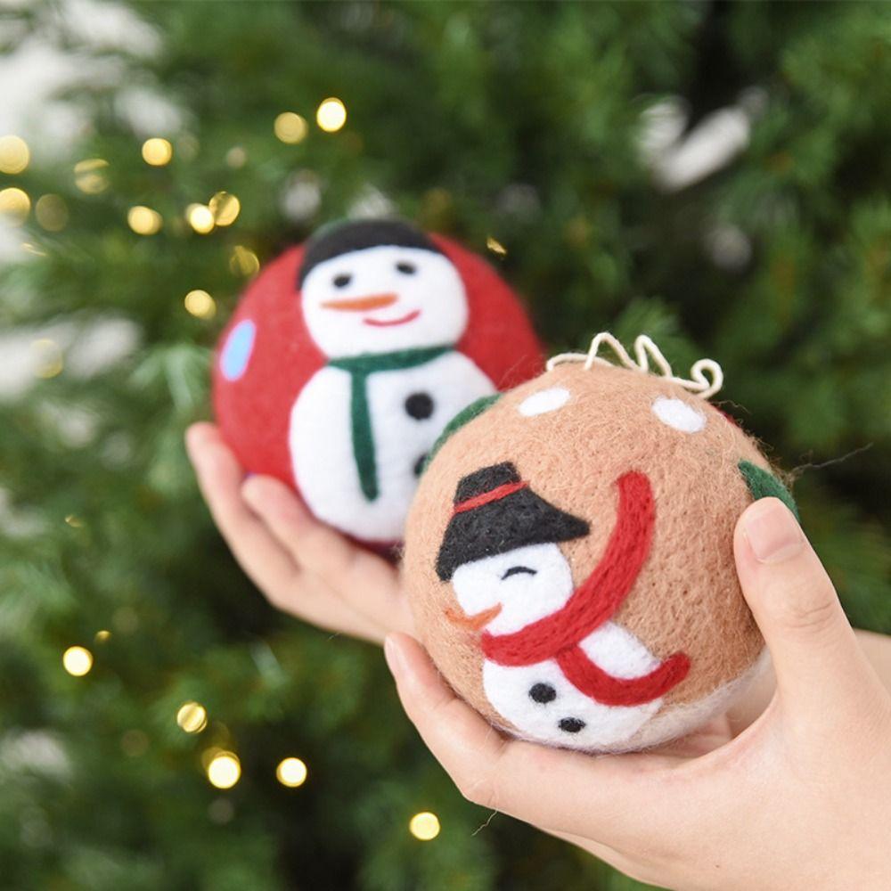 Handmade Felt Ornaments Wool Felt Hanging Ornaments New Christmas Ornaments Christmas Tree Decor