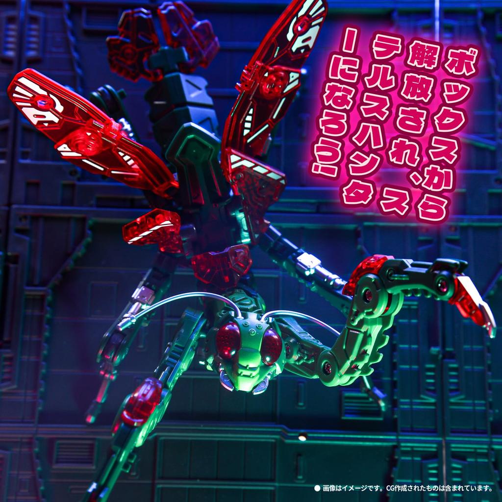 52TOYS BEASTBOX BB-28 REAPER Transforming Toy, Cube to Mantis Insect, Painted Highly Articulated Action Figure, Battery-Free