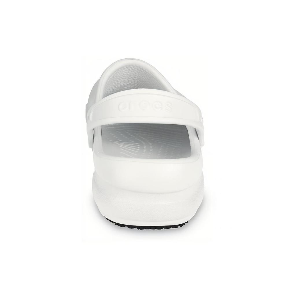 Crocs Bistro Slip Resistant Work Clog White 10075-100