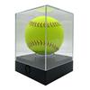 Beleuchtete Sonnen geschützte Acryl Vitrine LED verbessert Acryl Vitrinen für Softball Baseball Sammlungen