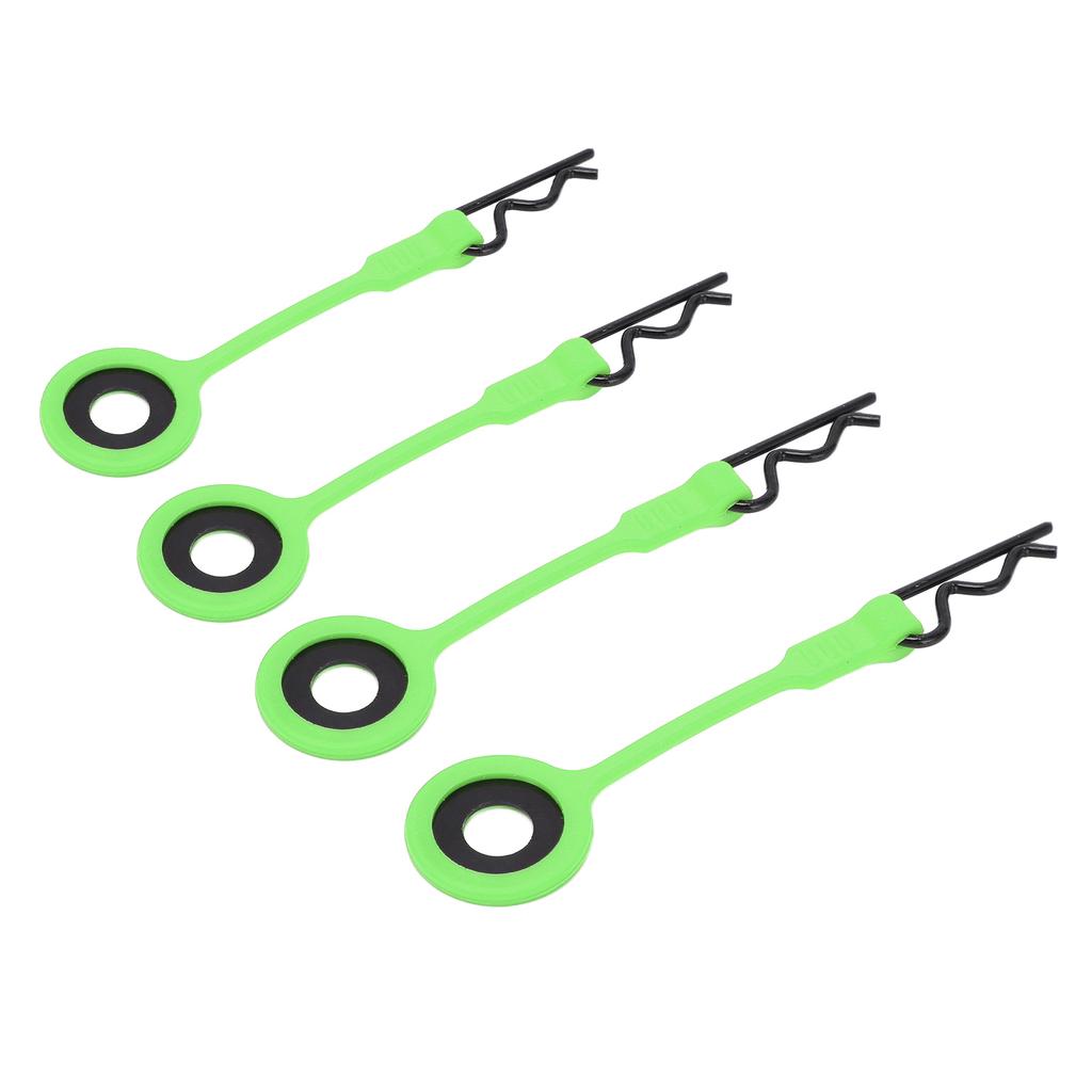 4PCS RC Body Clips Pins RC Car Shell Body Fixed Clips Retainer Silicone Metal Universal for 1 10 Model Car