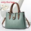 Retro Diamond Pattern Pu Shoulder Bag With Zipper Closure For Office Use