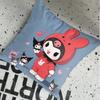 Kawaii K-Kuromi Cushion Covers 45X45 Cushions Cover Pcute Christmas Decoration Decorative Pillow Ornamental Pillows Nordic
