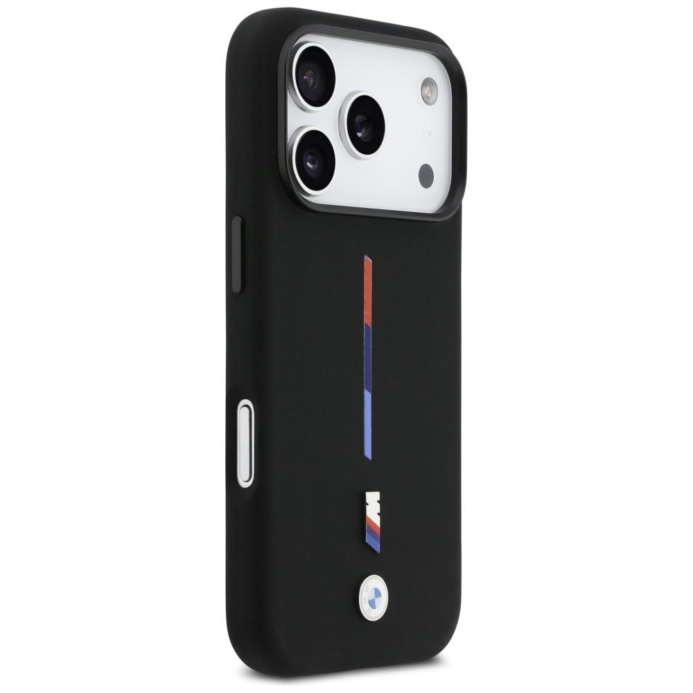 BMW Funda M Silicona Línea Tricolor Para Iphone 17 Pro Magsafe Con Moderna