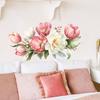 Peony Floral Living Room Feature Wall Bedroom Room Dining Room Bathroom Decorative Self-Adhesive Wall Stickers