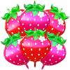 4D Chubby Strawberry Balloons, Red 3 Pieces, Rose Red 3 Pieces, 4D Chubby Strawberry Balloons, Red 6 Pieces, 4D Chubby Strawberry Balloons, Rose R