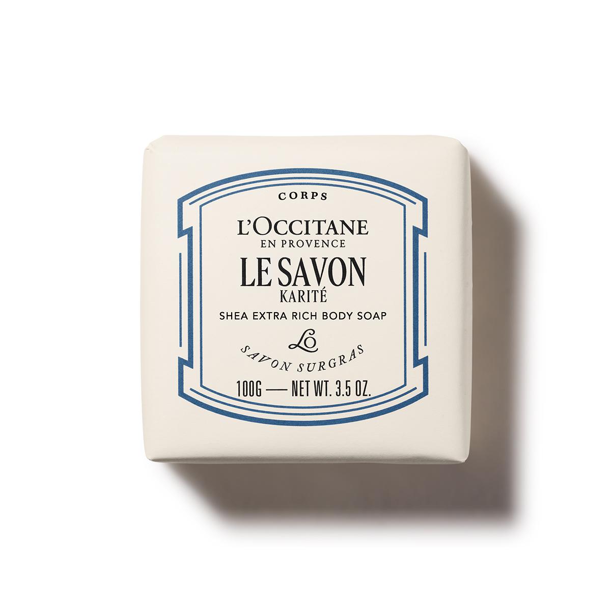 [L Occitane] Shea Butter Extra Rich Body Soap 100g (Karite Confort)
