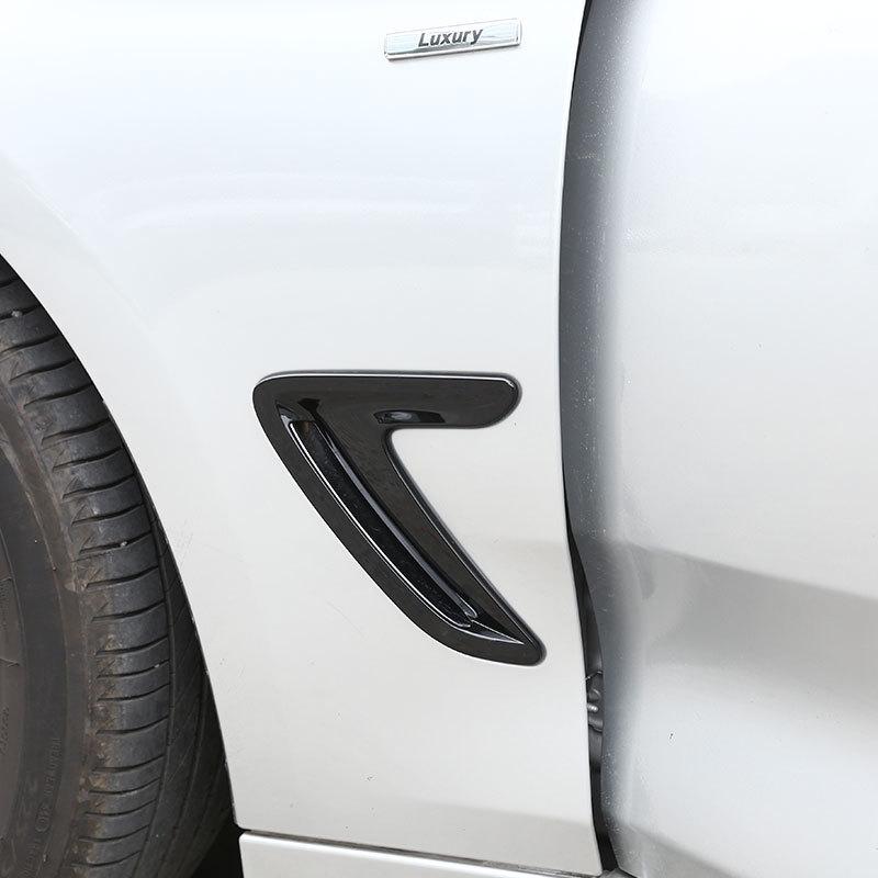 For BMW 3 Series GT Gran Turismo F34 2013-19 ABS Matt black Car Side Air Vent Cover Hood Bezel Fender Trim sticker Car accessory